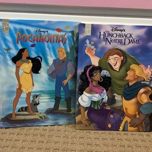 Mouse works Disney Pocahontas hunchback kids books